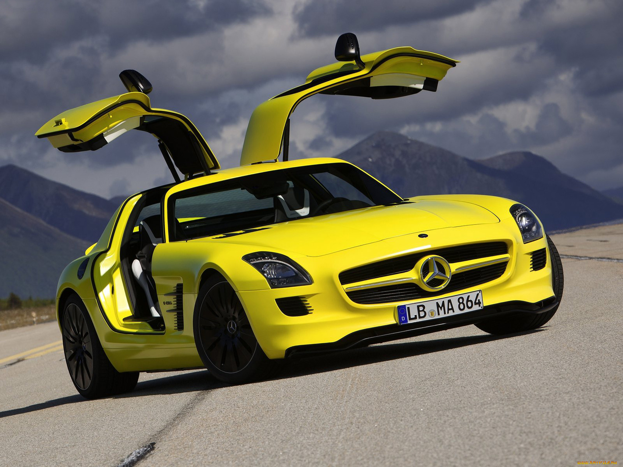 , mercedes, benz, sls, amg, gullwing, doors